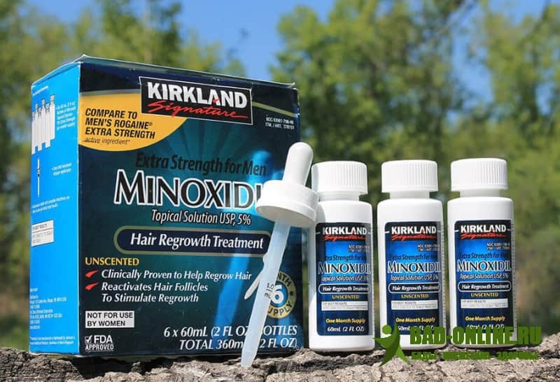 Minoxidil средство для роста волос головы и бороды