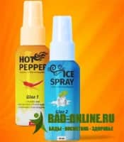 «Hot pepper & Ice spray» комплекс для похудения