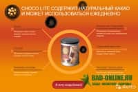 Choco Lite шоколад для похудения в аптеке