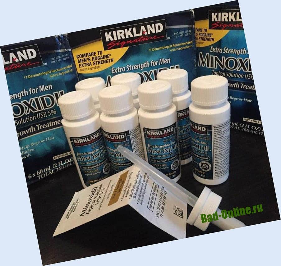 Сколько стоит полный курс применения Minoxidil